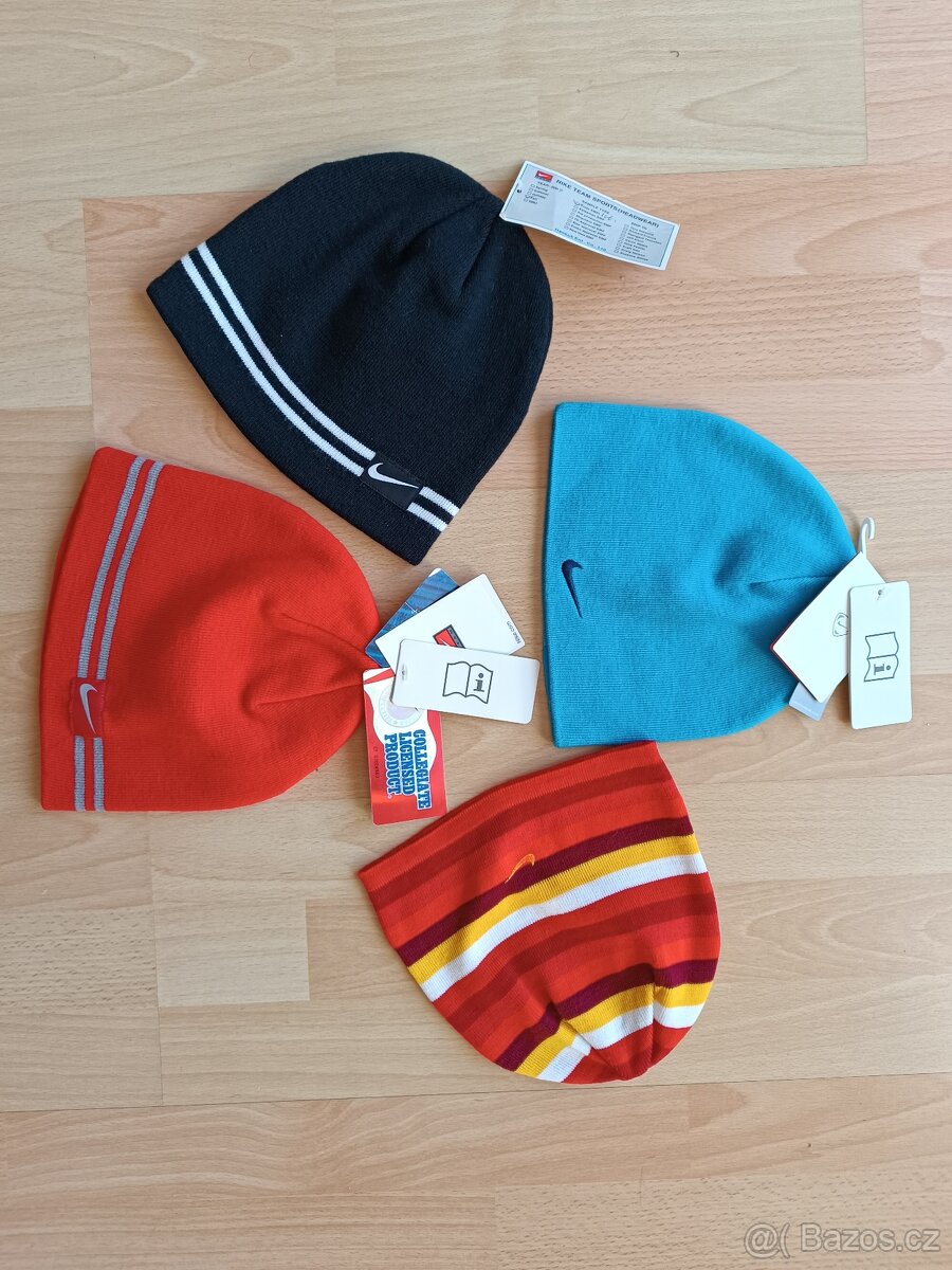 Nové čepice NIKE, vel. 10+