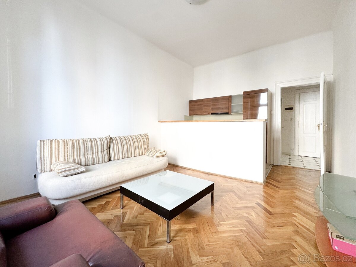 Pronájem byty 2+kk, 55 m2 - Praha - Vinohrady, ev.č. L1391