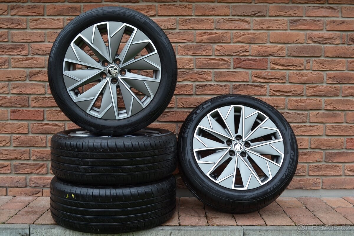 5x100 R17 Letní sada Originál Škoda Scala / Kamiq
