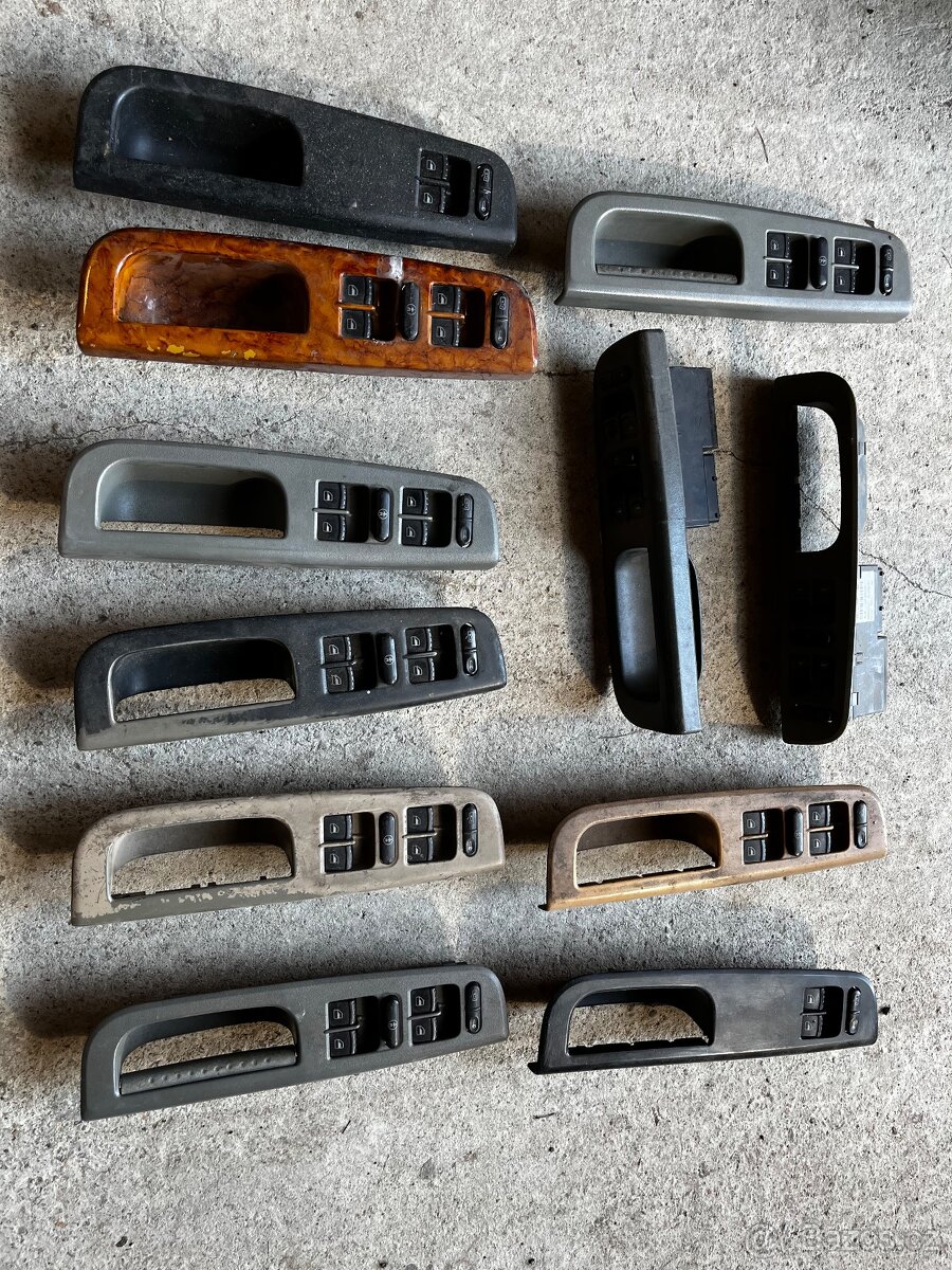 Ovladání oken + Panel, Octavia, VW, fabia, atd…