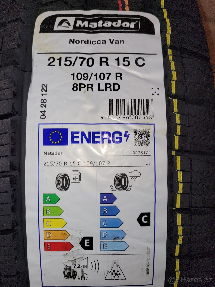 Prodej Matador Nordicca Van 215/70 R15 NOVĚ