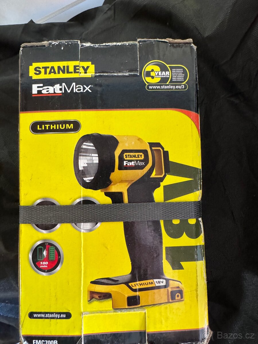 Aku svítilna 18V Stanley
