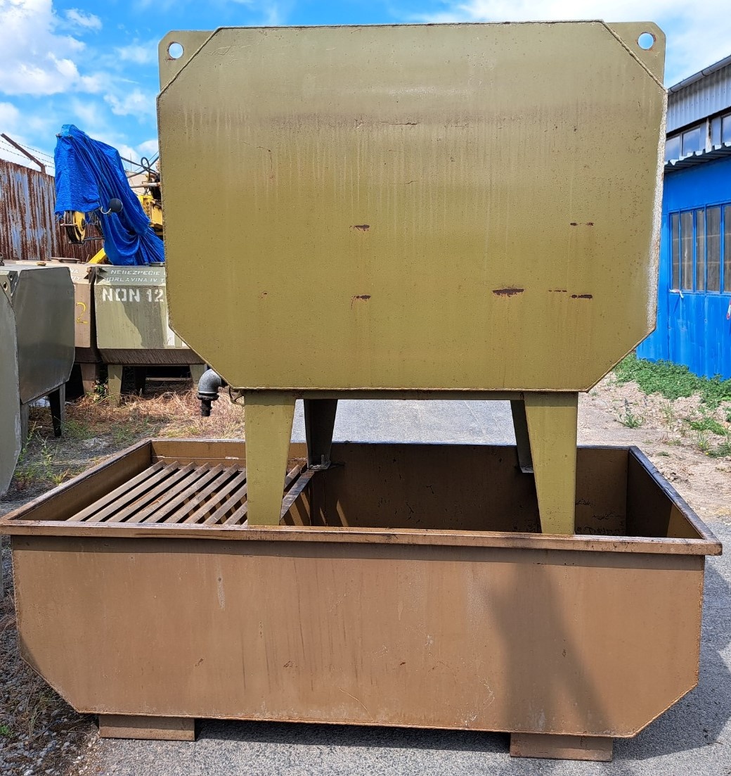 Záchytná vana na olej plus rošt