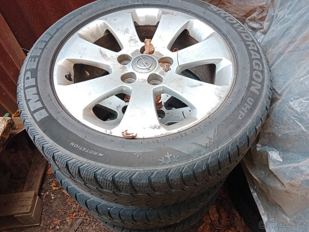 Prodám ALU kola na Insignia 225/55/17