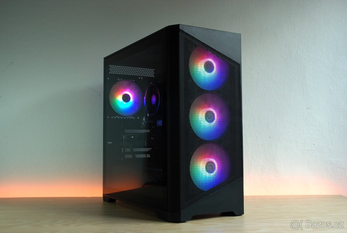 HERNÍ PC - Ryzen 5 5600, RTX 5050 8GB, 32GB RAM, SSD 1TB