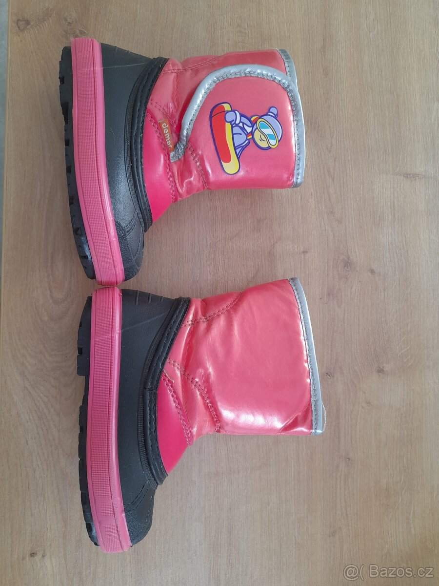 Zimní sněhule Demar, vel. 20/21 s vlněnou vložkou