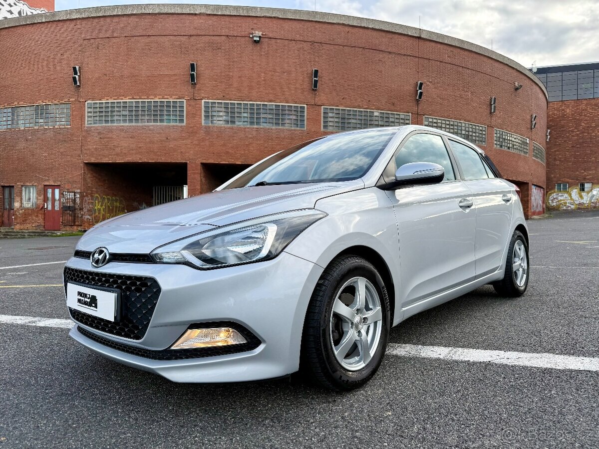 Hyundai i20 1.2 – klima, tempomat, servisní histórie