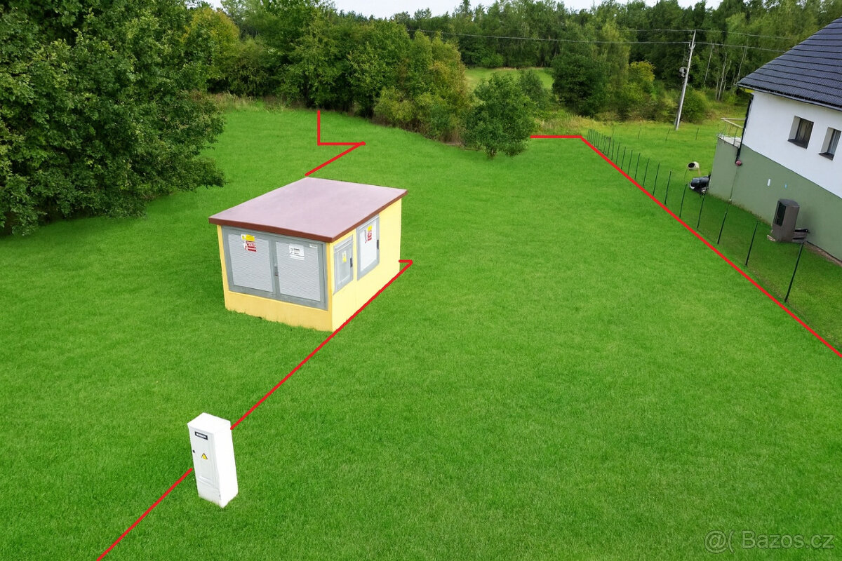 Stavební pozemek 1 470 m² – Rumburk, vrt + elektřina