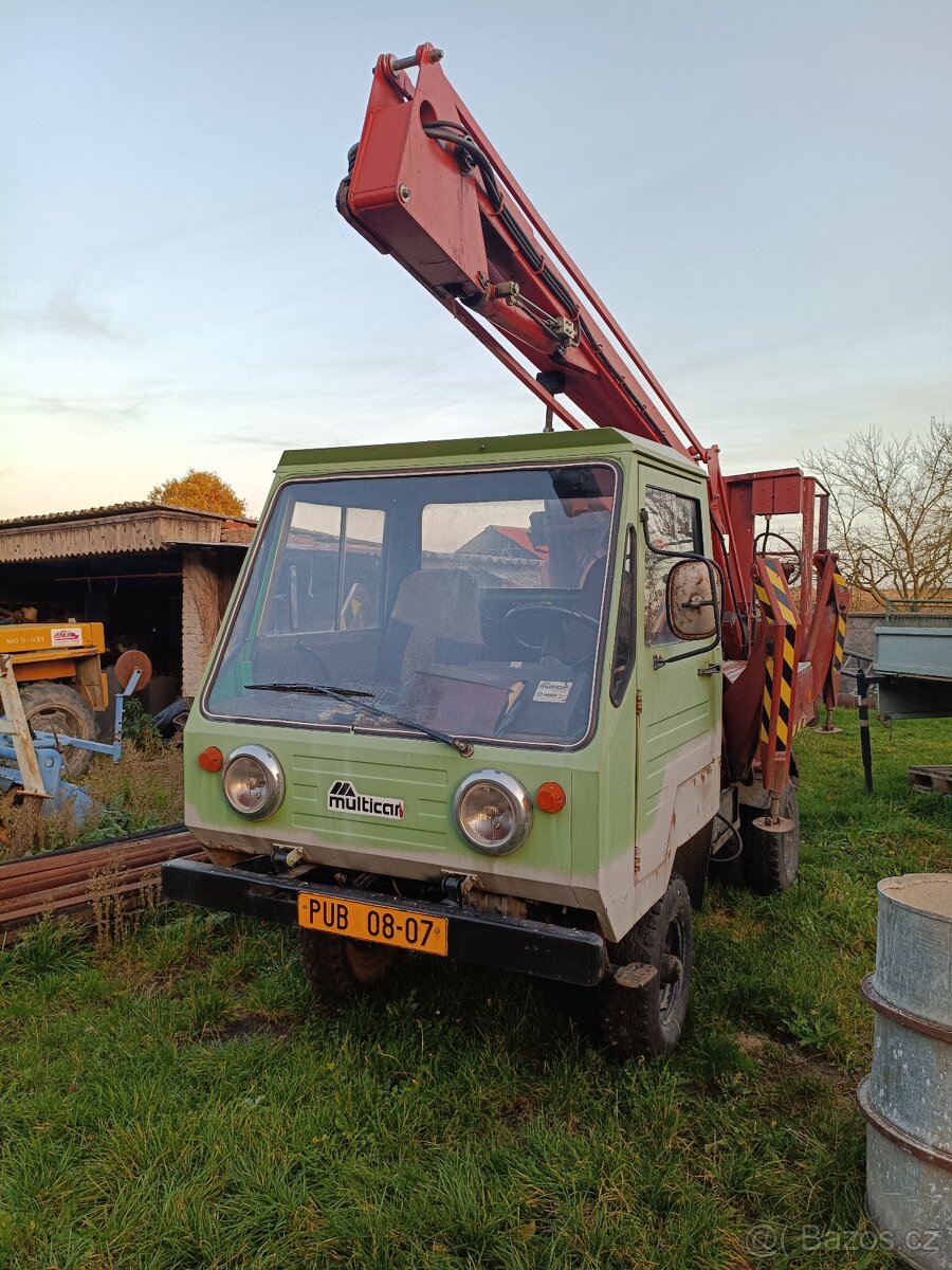 Multicar M25 plošina