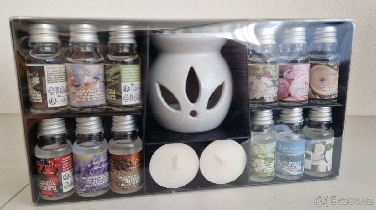 Aroma lampa s vonnými oleji - nové