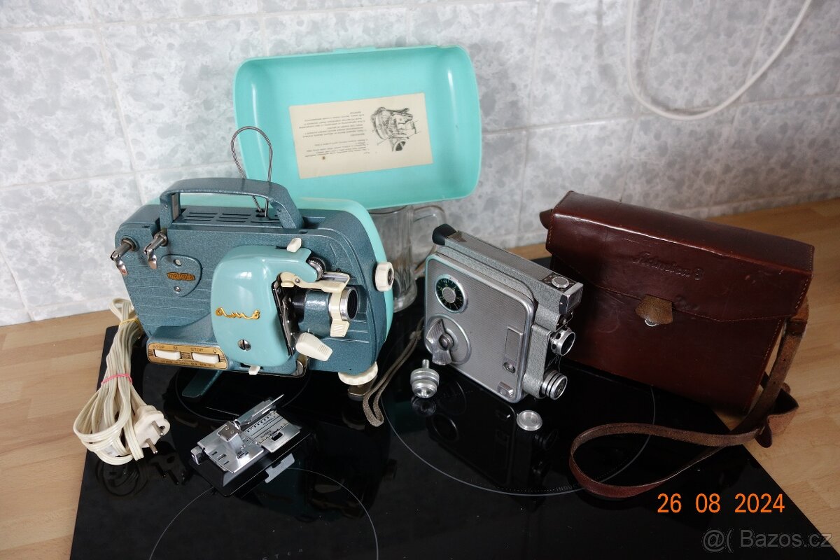 Meopta videokamera 8mm + promítačka