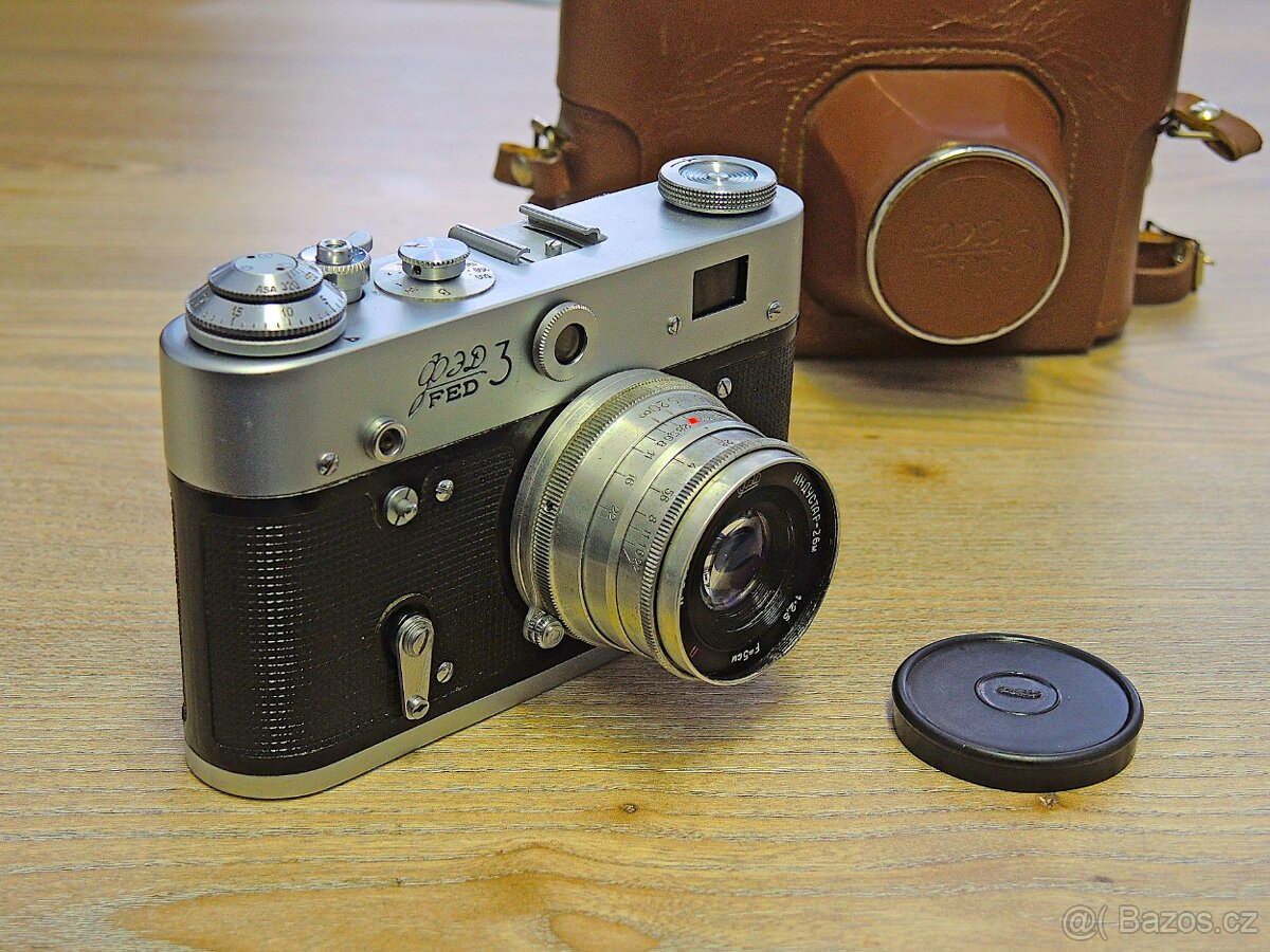 Dálkoměrný FED 3 + Industar 26M (2.8/50 mm) - 1961