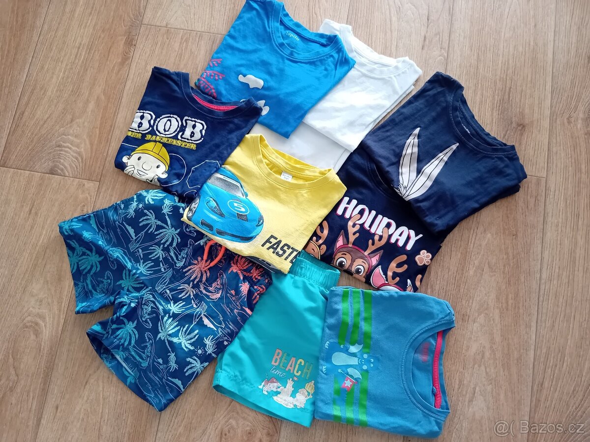 Dětské letní oblečení 110/116
