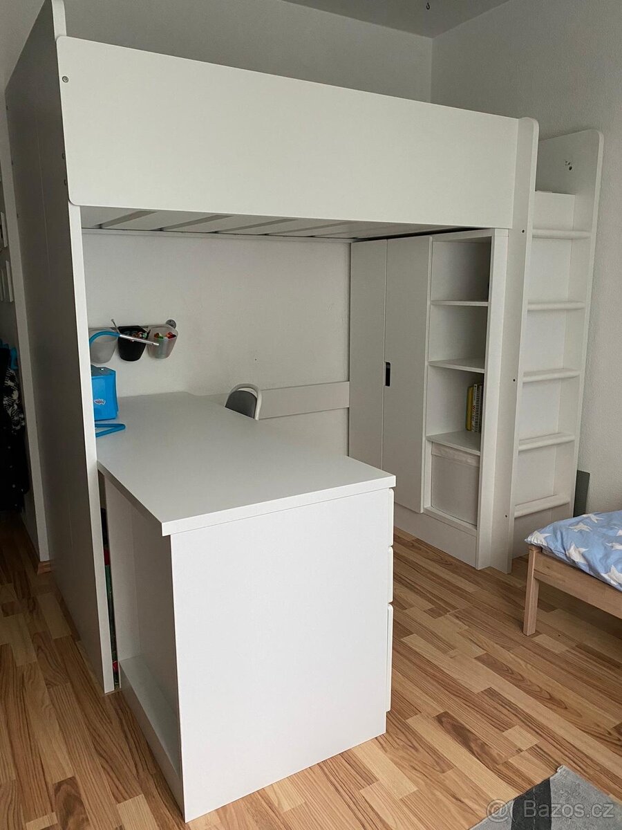 IKEA STUVA vysoka postel