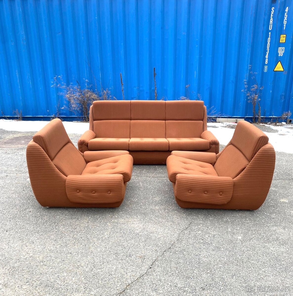Retro sedací souprava Jitona 70. léta