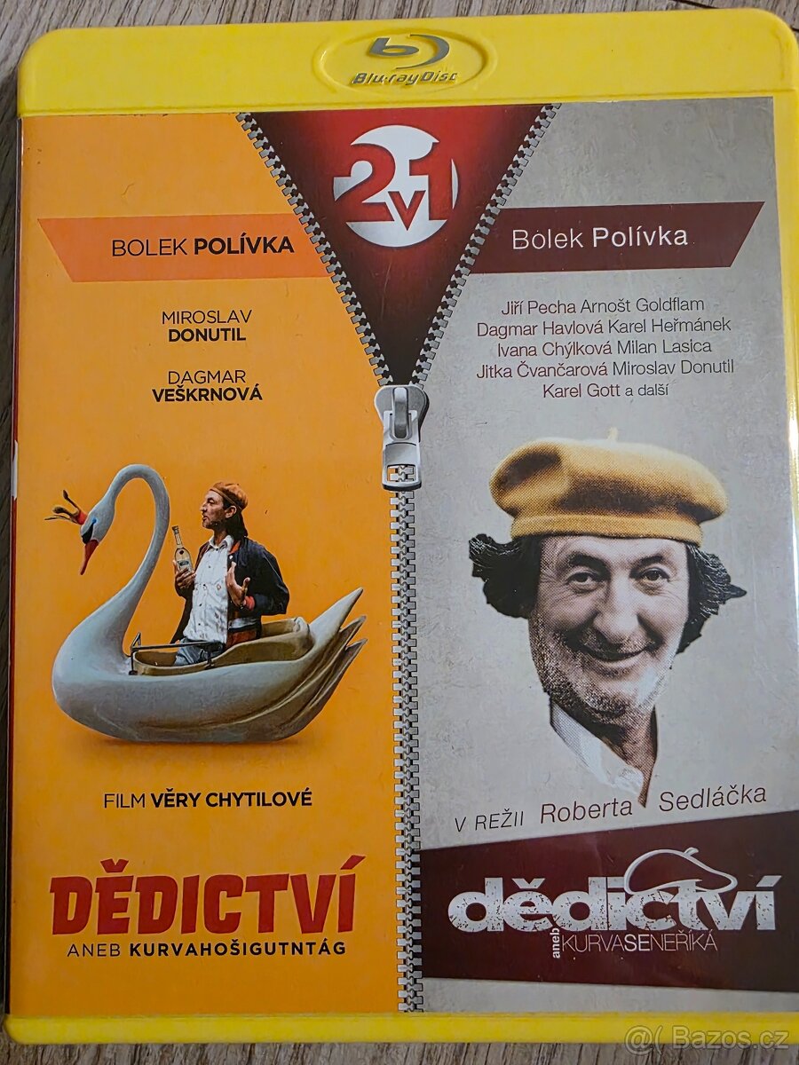 BLU RAY Dědictví aneb K urvahošigutntag 1-2