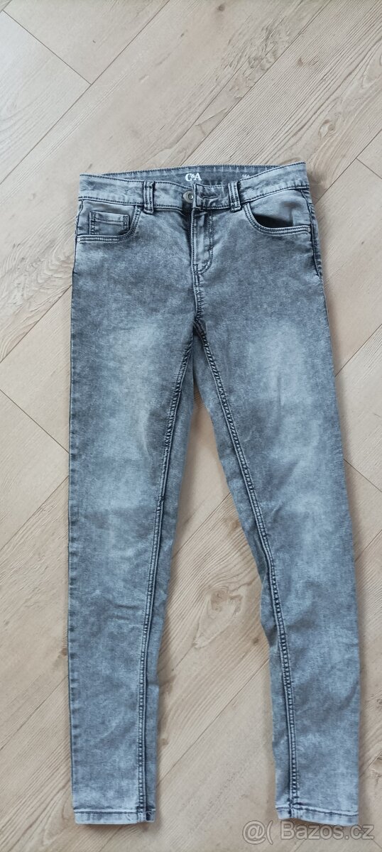 Kalhoty / džegíny vel 164