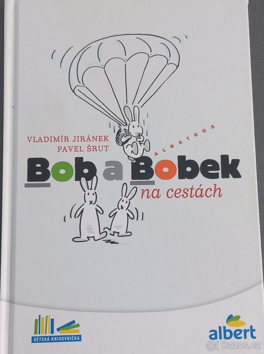 Kniha Bob a Bobek na cestách . Jako nová nepoškozená