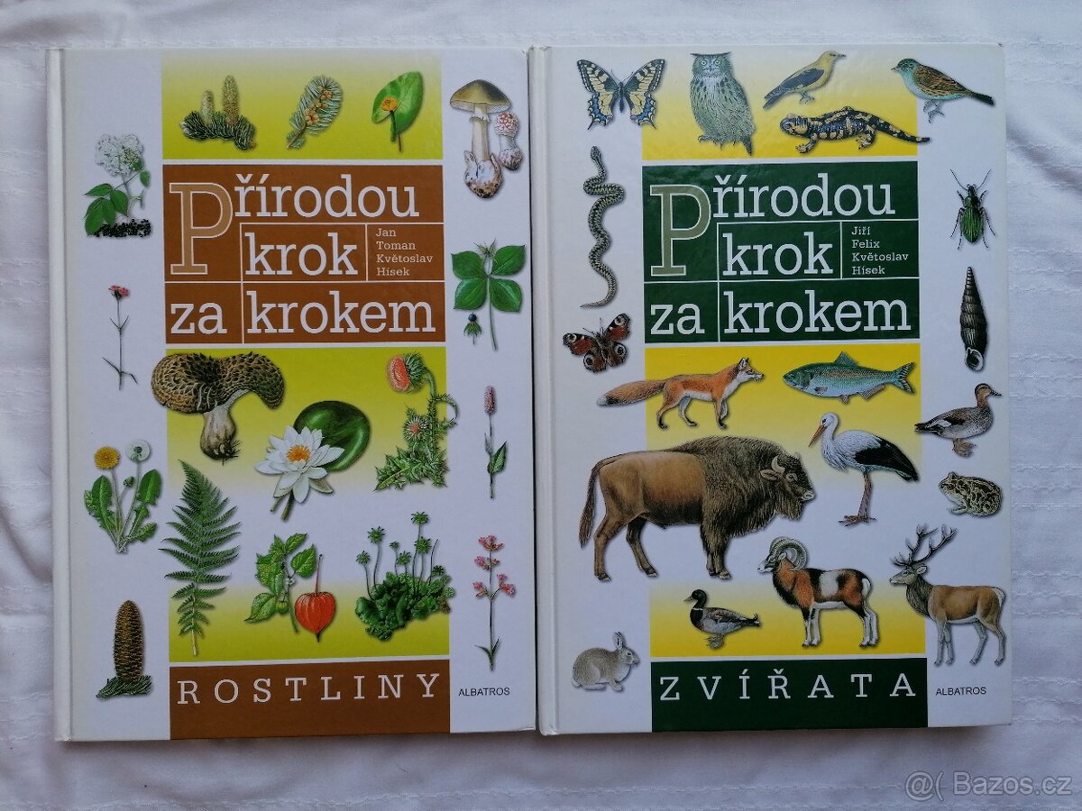 Knihy - Přírodou krok za krokem - zvířata,rostliny