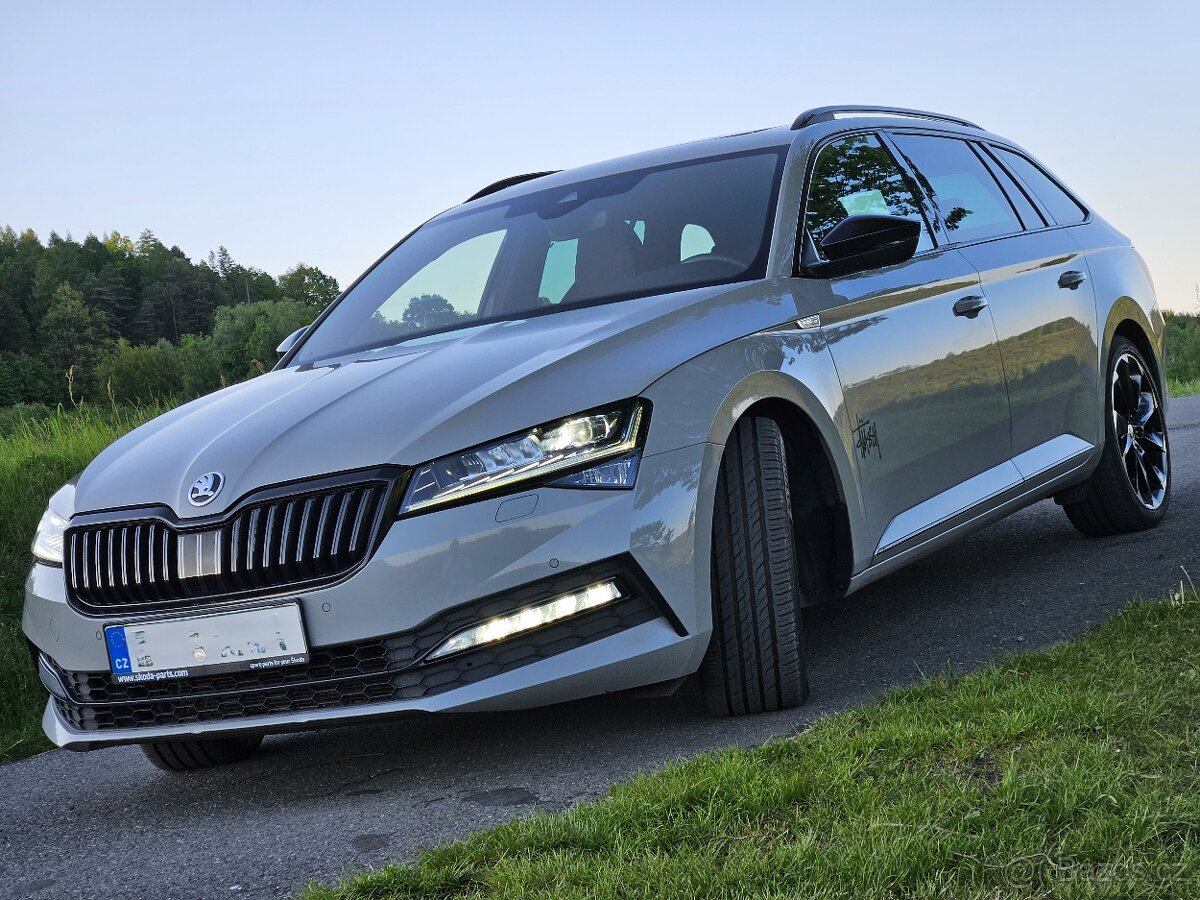 ŠKODA SUPERB III - SPORTLINE 2.0 TDI 140kW, MATRIX, 4x4, DSG