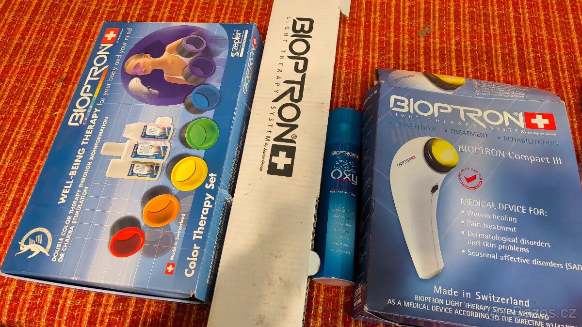 Bioptron light therapy system