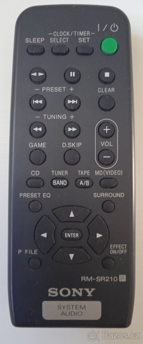 SONY - dálkový ovladač
