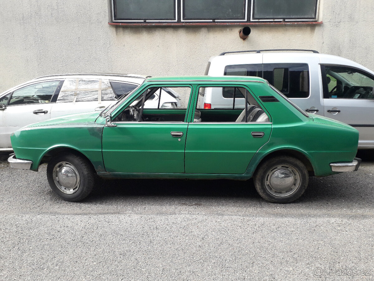 Škoda 120L užovka 1978 - Ekopoplatek zaplacen
