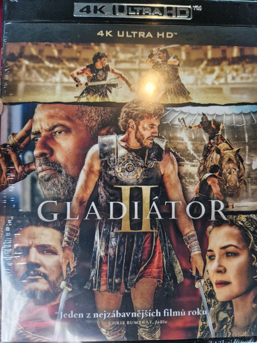 Gladiátor 2 uhd blu-ray
