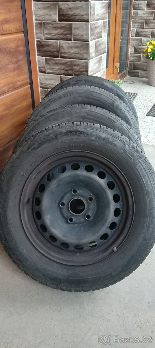 Letní pneu s disky 195/65 R15