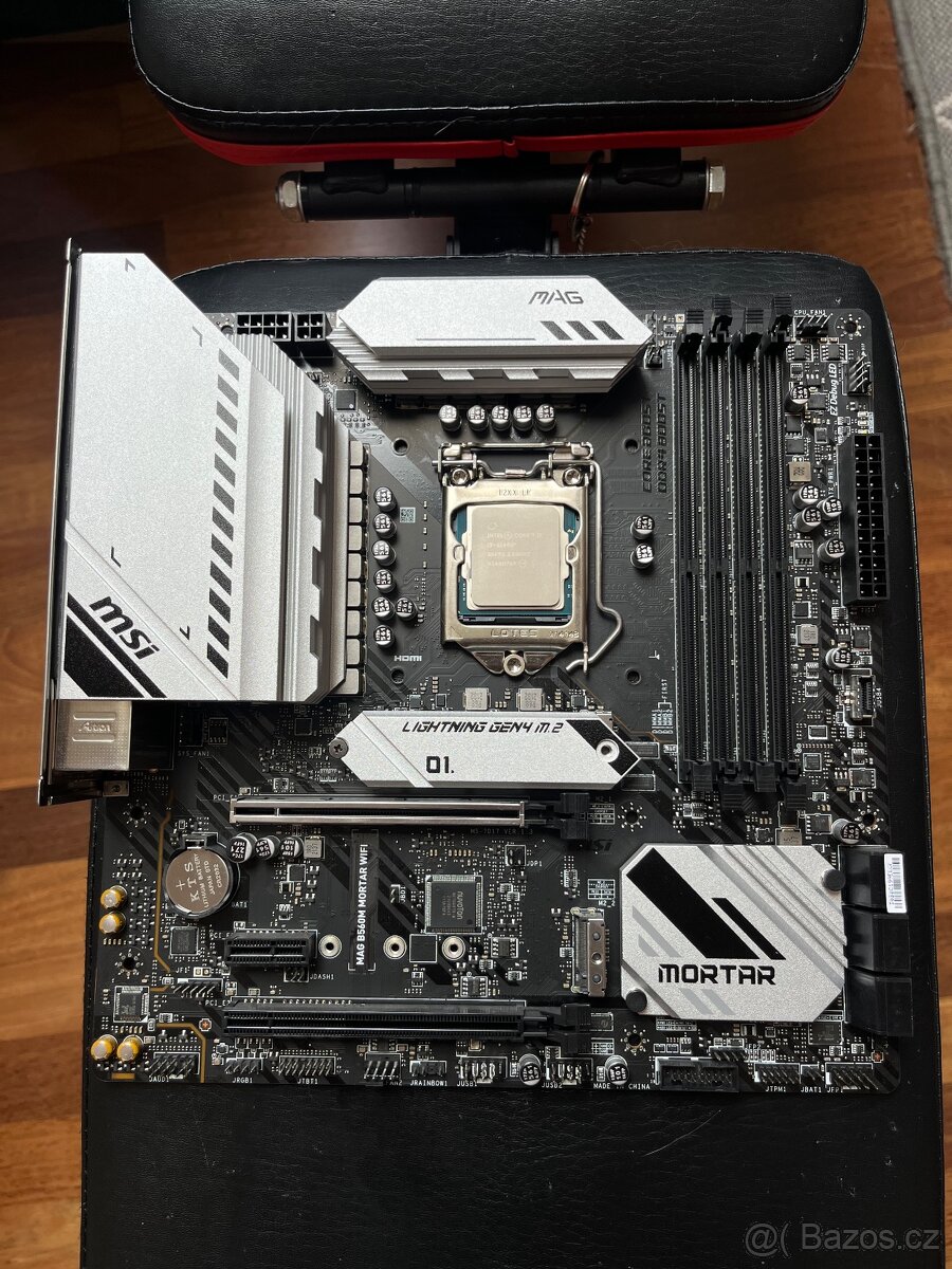 Základní deska MSI MAG B560M a procesor Intel Core i5-11400F