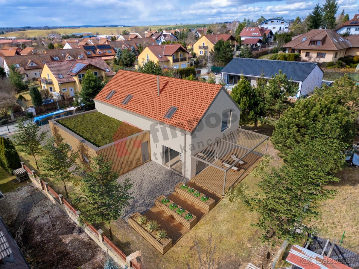 Prodej stavebního pozemku 1230 m2 v Dolních Jirčanech