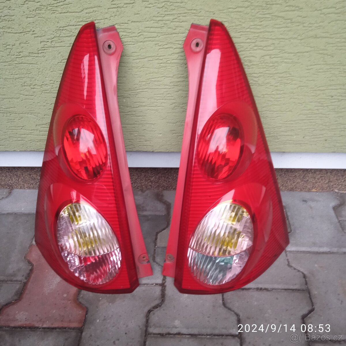 Peugeot 107 - zadní světla.