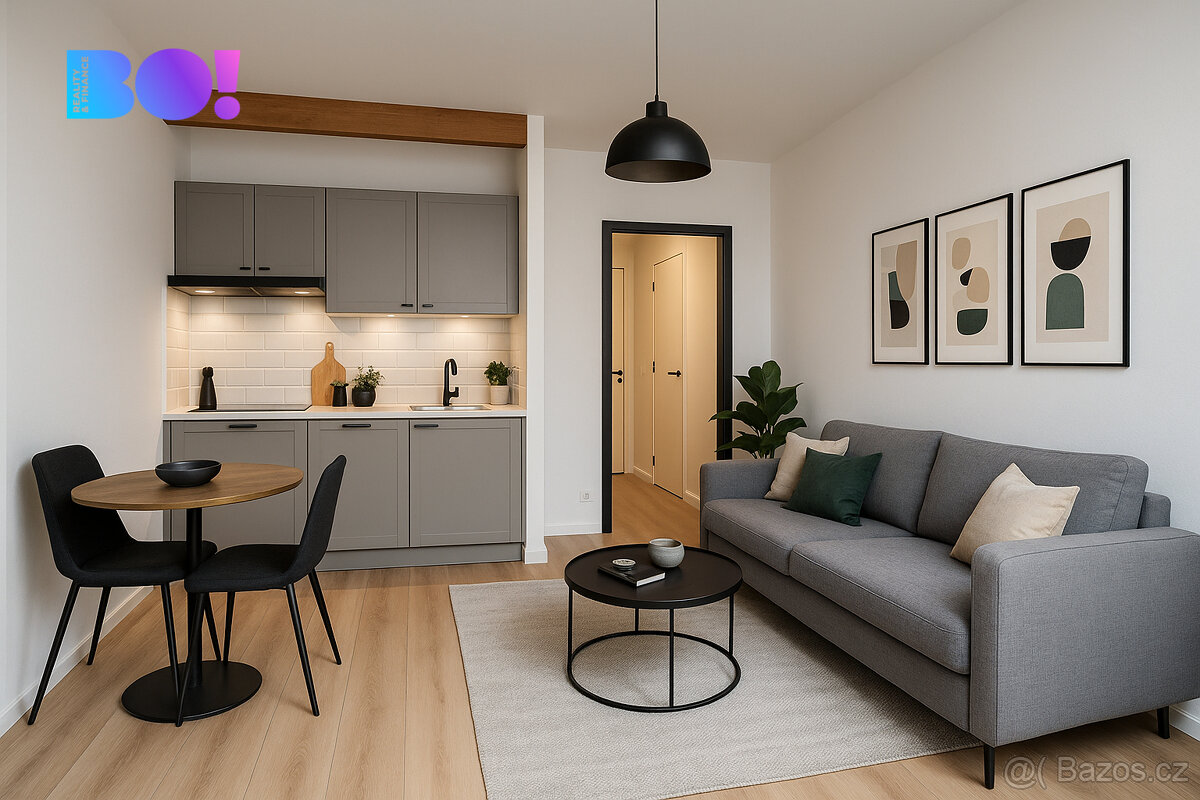 Prodej investičního bytu 1KK, 27m2 s lodžií 4m2. ul Vyškovic