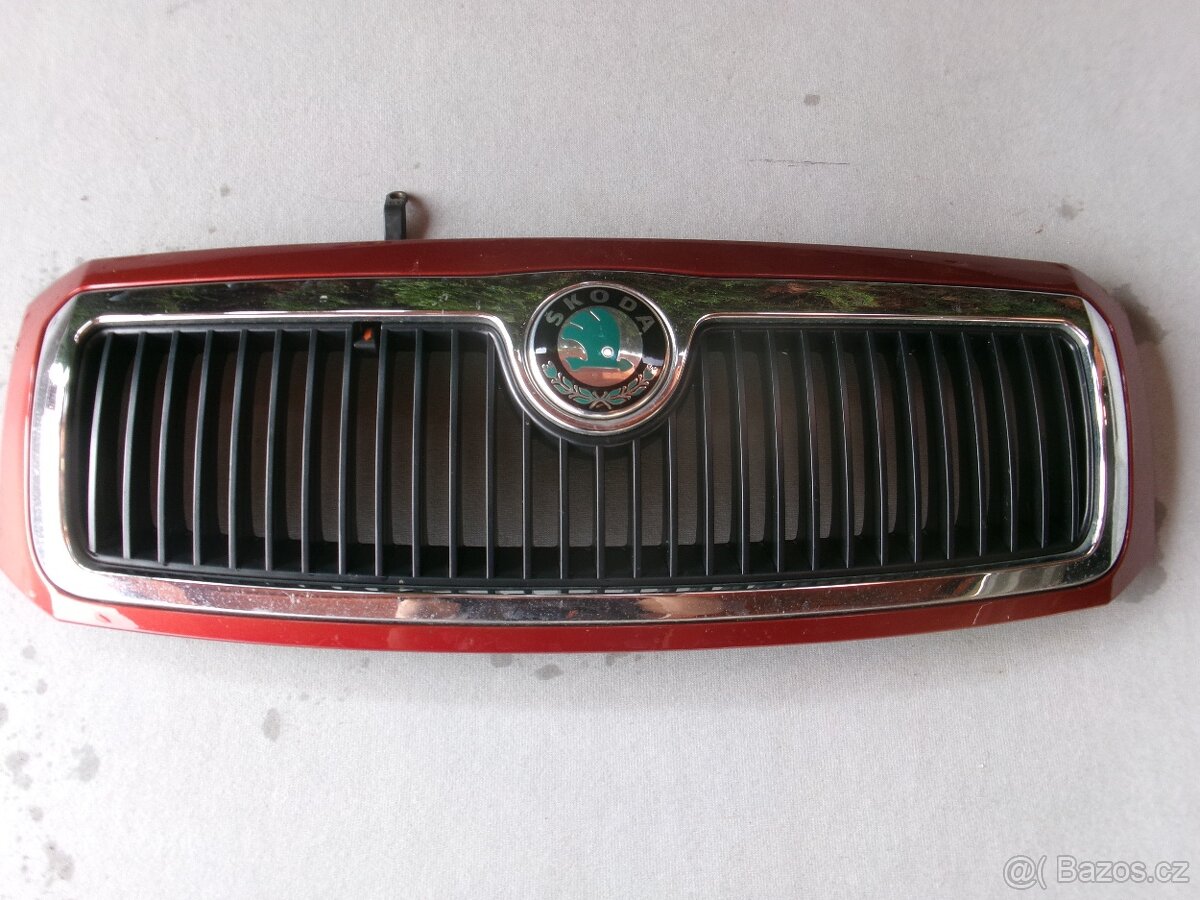 fabia 1 maska kapota oranžová metalíza 9770