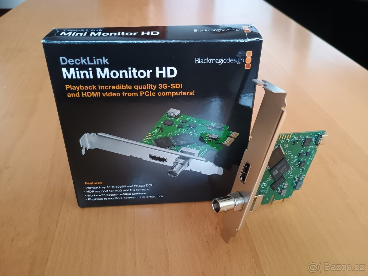 Blackmagic Decklink mini monitor HD