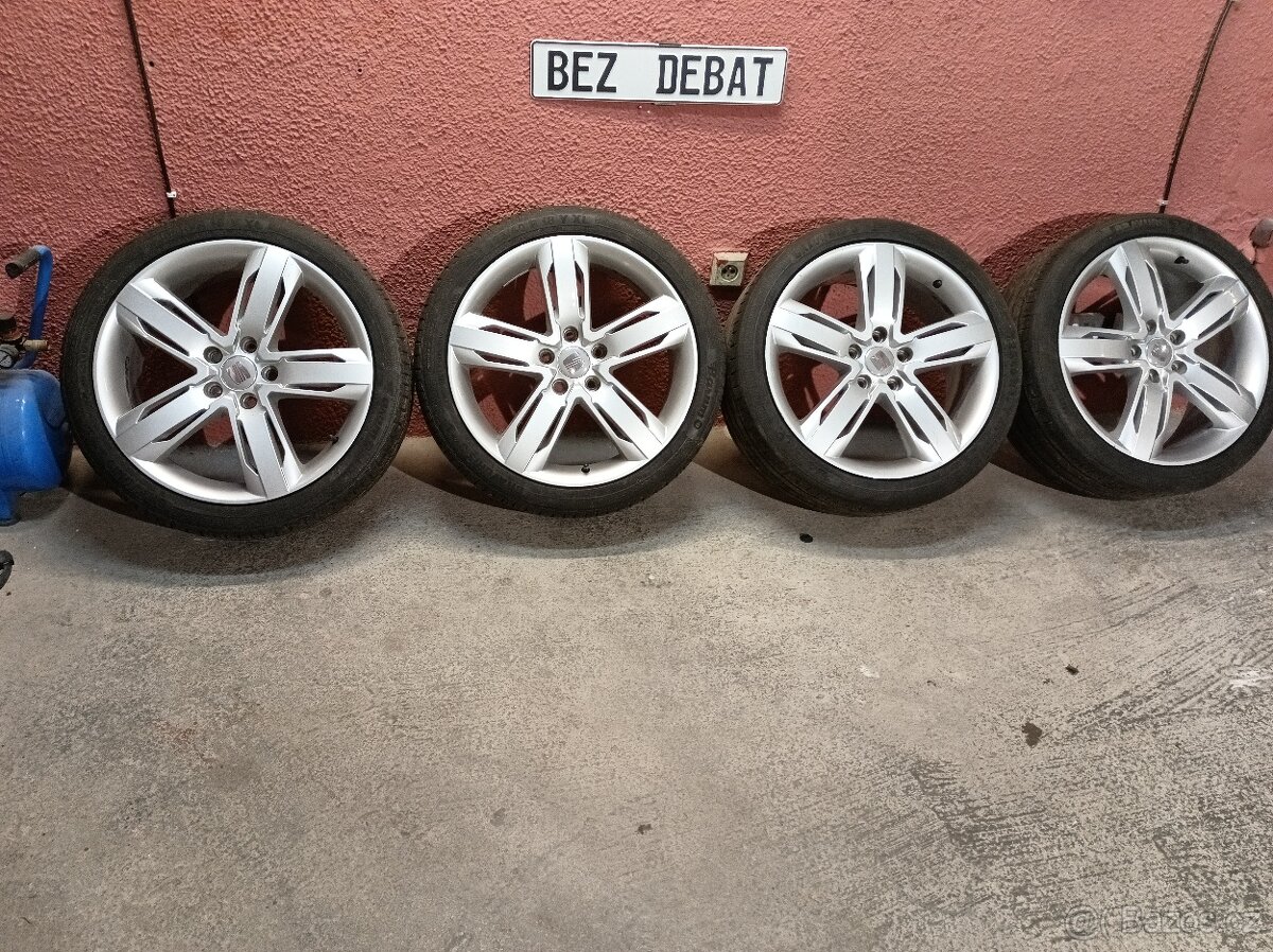 Originál alu Seat Leon MK2 R18 5x112 225/40