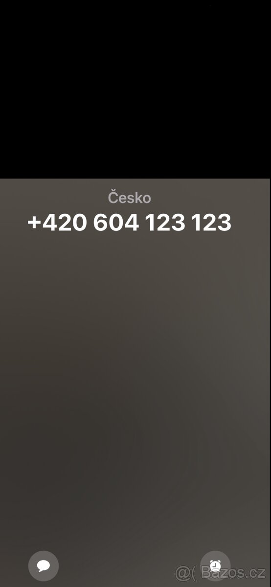 Skutečné zlate číslo 604 123 123