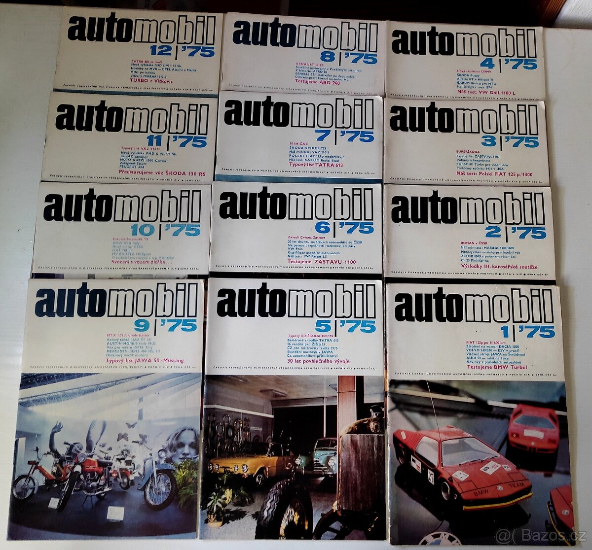 Časopis AUTOMOBIL ročník 75