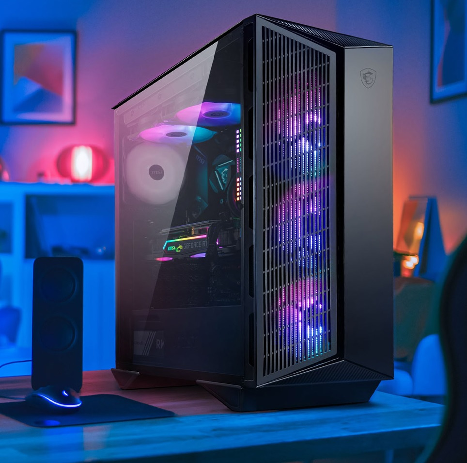 🚀 Herní ATX skříň MSI MPG GUNGNIR 110M + 4x RGB FAN 🚀
