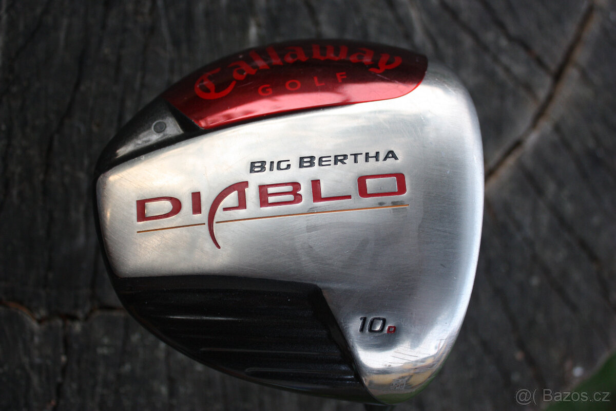 DRIVER CALLAWAY BIG BERTHA DIABLO - TOP STAV