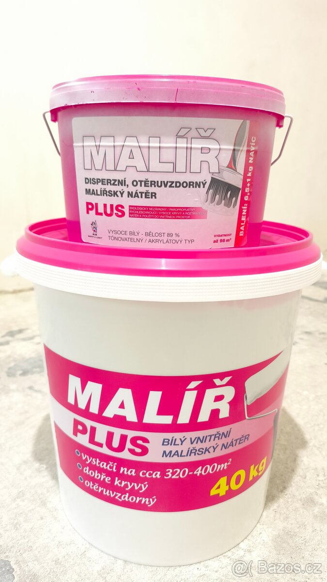 Malířská barva Malíř Plus