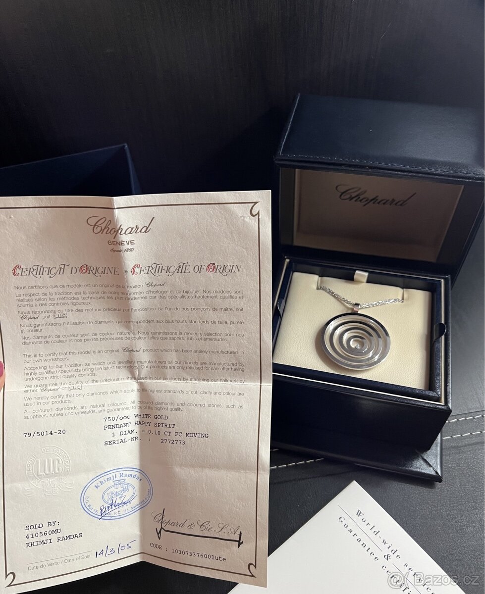 Náhrdelník Chopard Pendant Happy Spirit