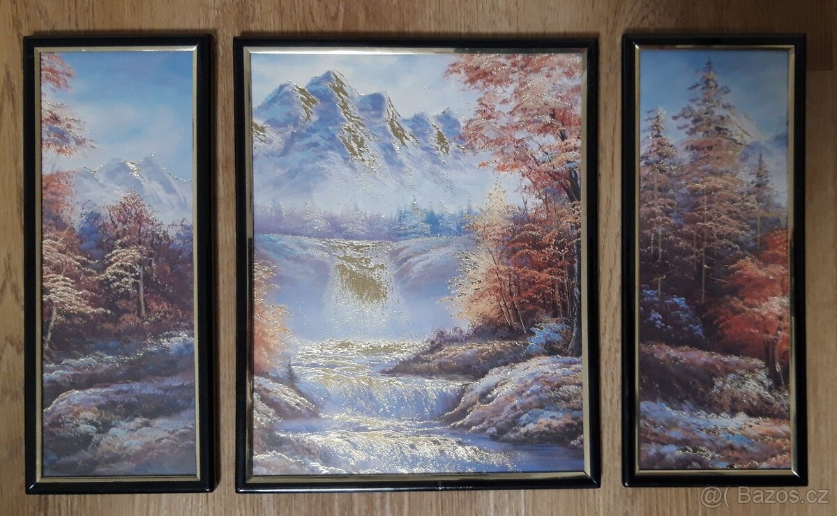 Prodám troj-obrázek-hory