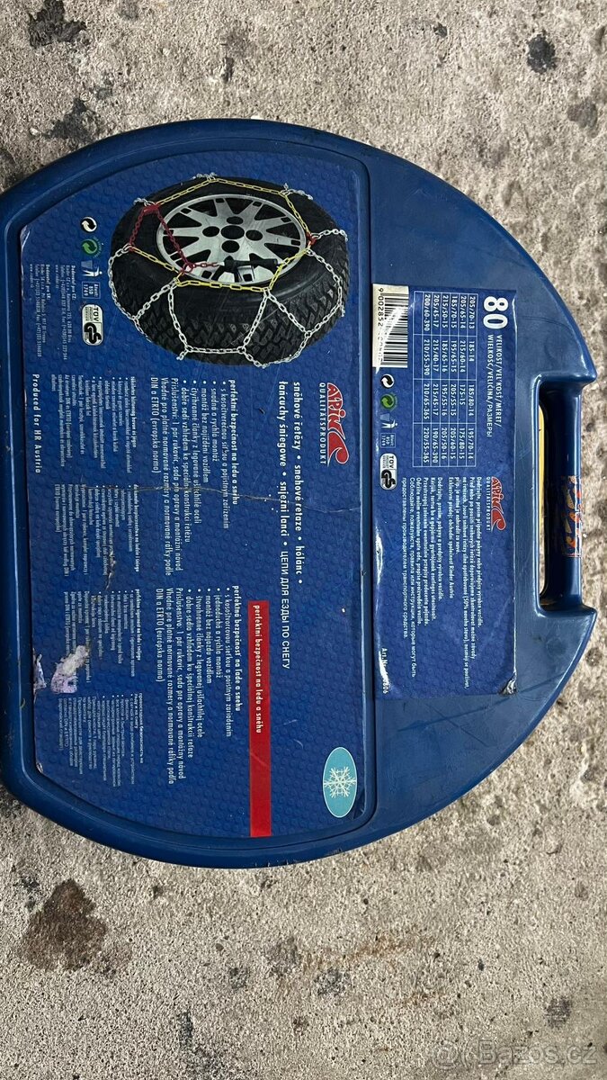 Sněhové řetězy velikost 80