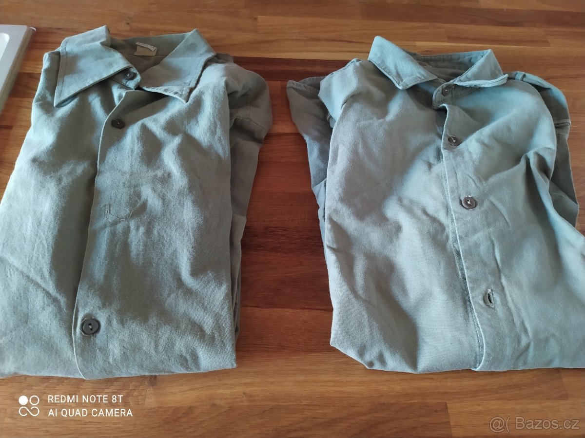 Vojenske kosile zelene