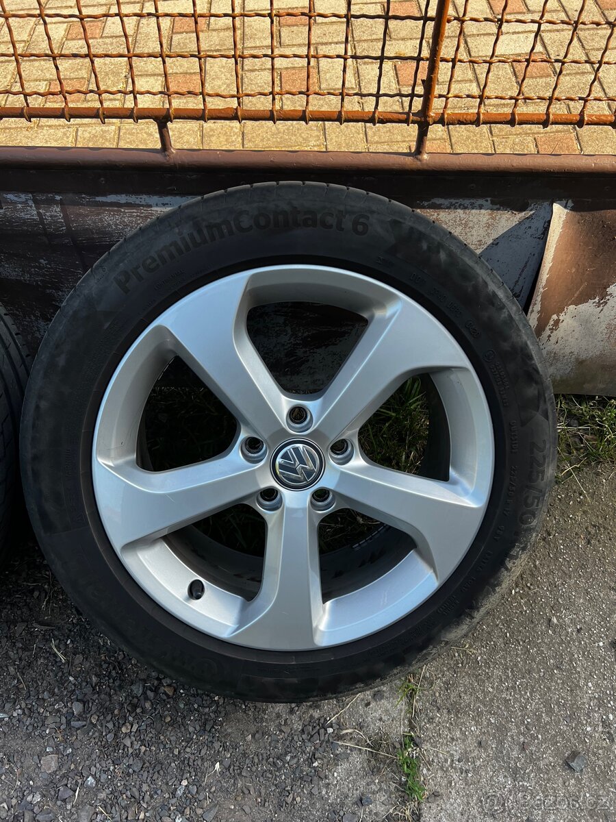 Original alu kola VW BROOKLYN 5x112 r17