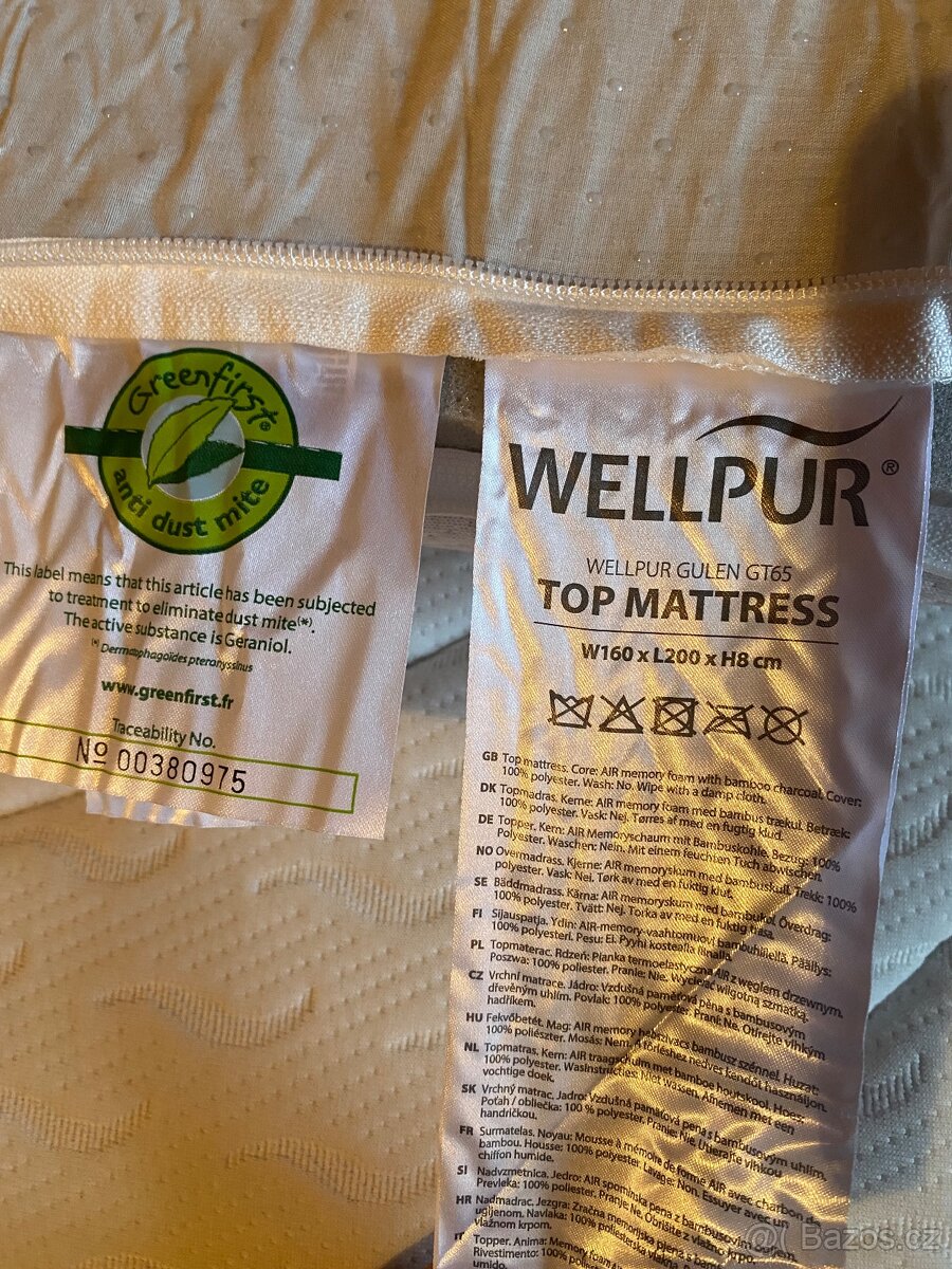 Matrace Wellpur Gulen GT 65