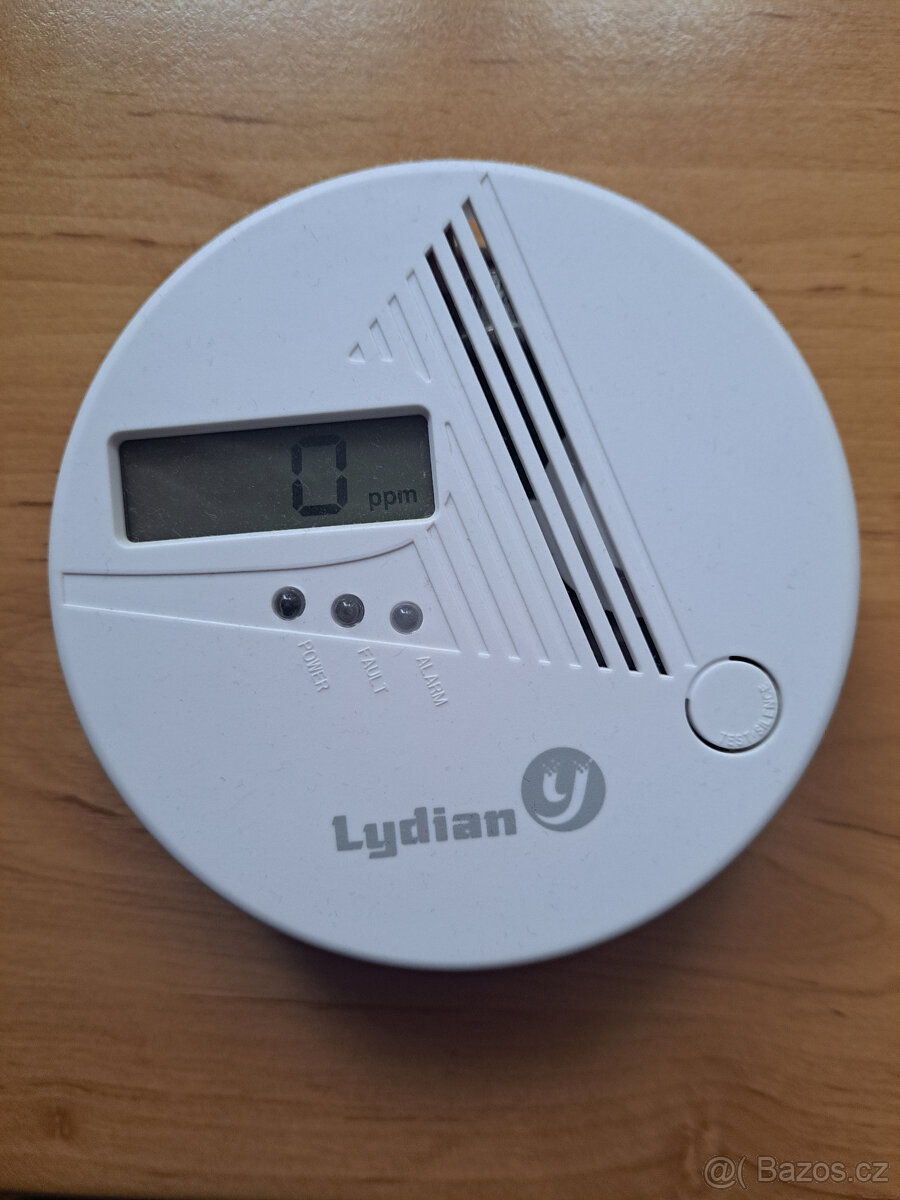 Detektor oxidu uhelnatého Lydian