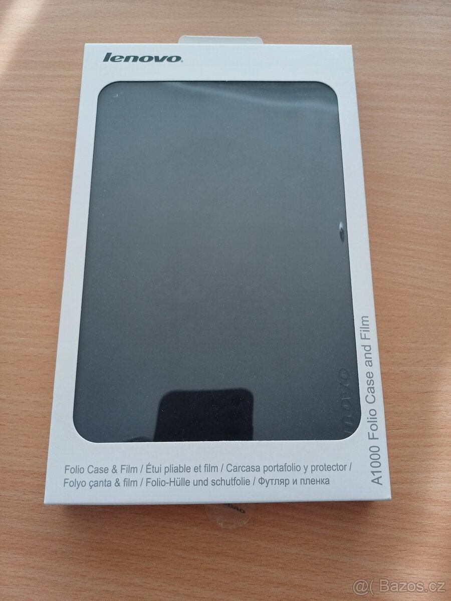 NOVÉ flipové pouzdro na Lenovo Idea Tab A1000 + fólie
