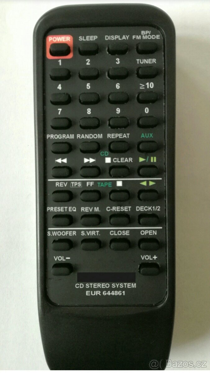 Panasonic Cobra dálkový ovladač